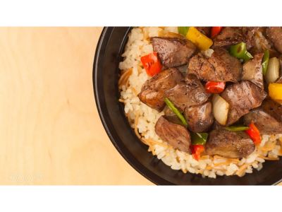 Liver With Giblets Rice