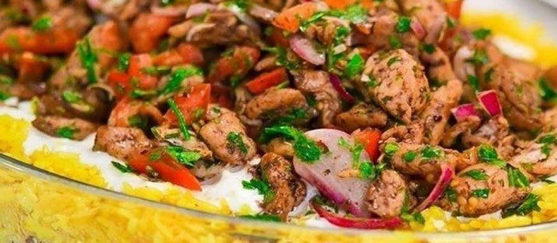 Chicken Shawerma Fatteh