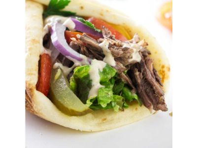 Extra Mozzarella Cheese Meat Shawerma Meal