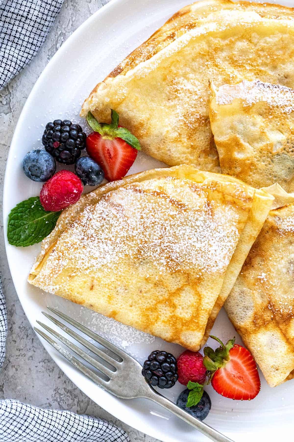 Dry Milk Crepe