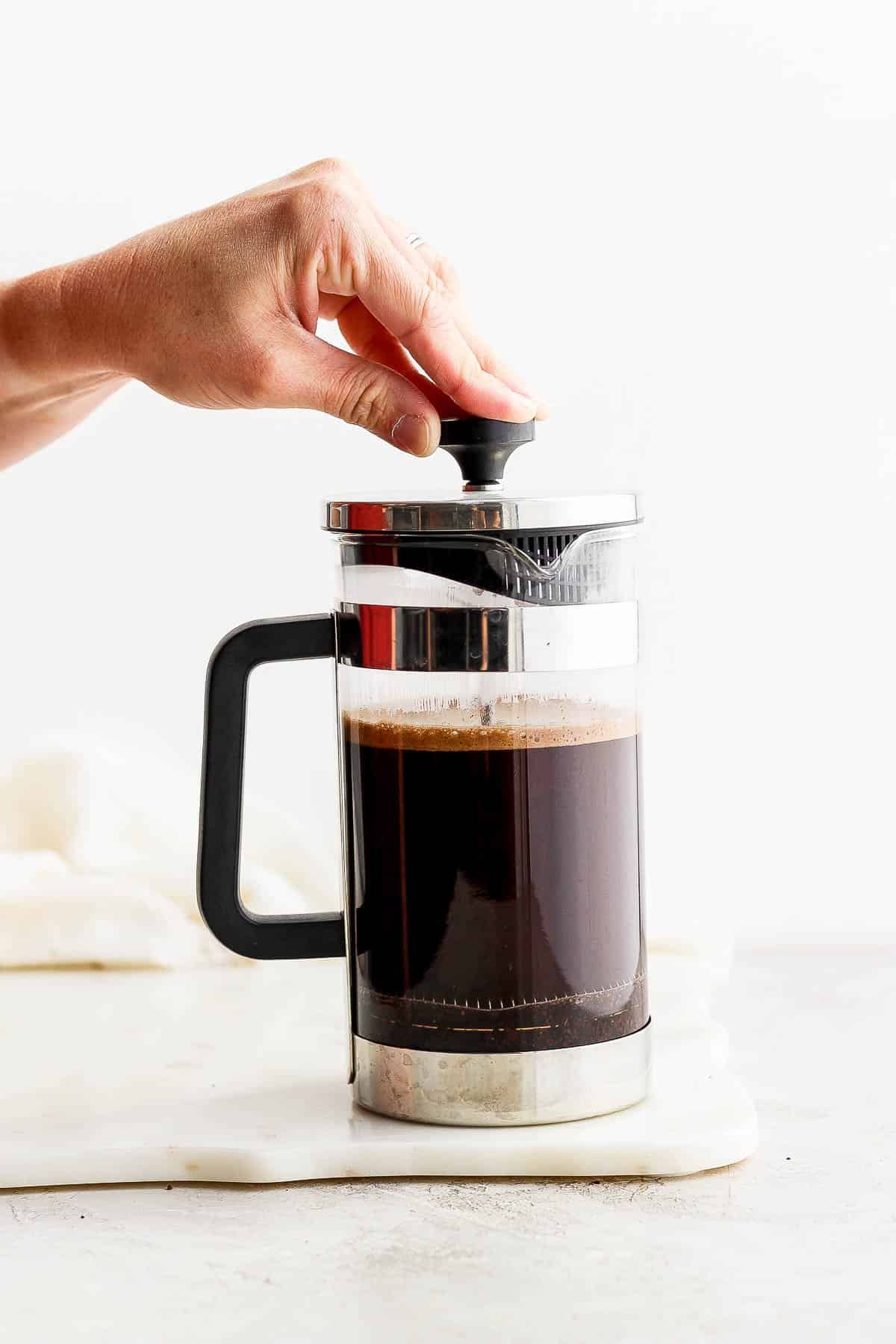 Special french press coffee