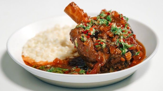 Shank Risotto Dish