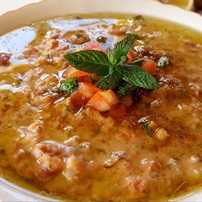 Bean casserole with sweet oil