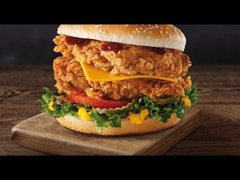Double Zinger Sandwich