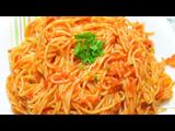 Plain Spaghetti Pasta Platter