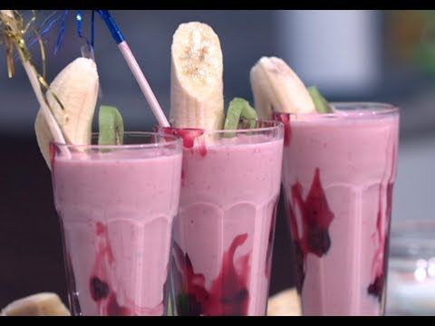 Yogurt With Fruits Juice