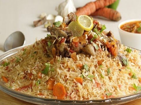 Mutton Meat Kabsa Platter
