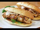 Charcoal Grilled Shish Tawook Sandwich