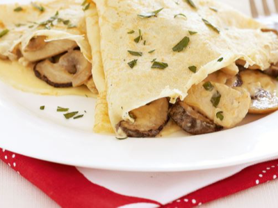 Mushroom Crepe