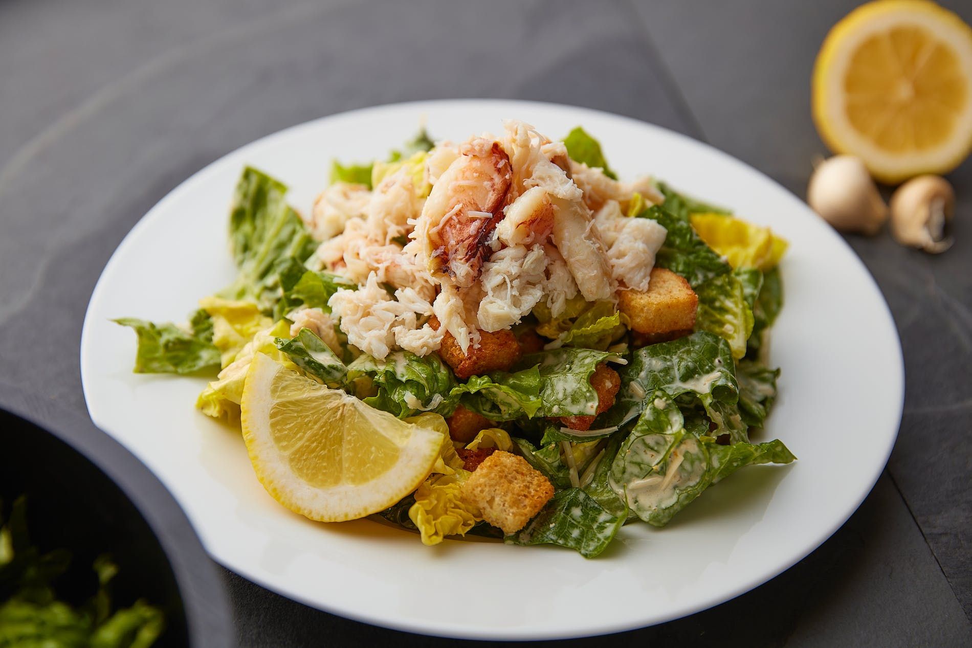 Crab Caesar Salad