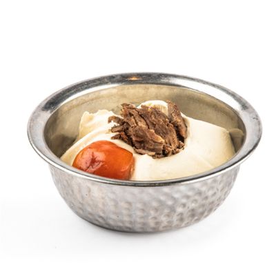 Hummus With Chicken Shawerma