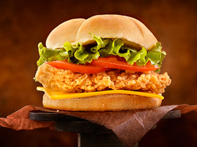 Spicy Crispy Burger