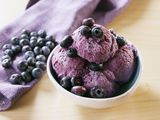 Blueberry Yogurt Ice Cream