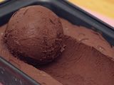 Ice Cream With Chocolate Piece