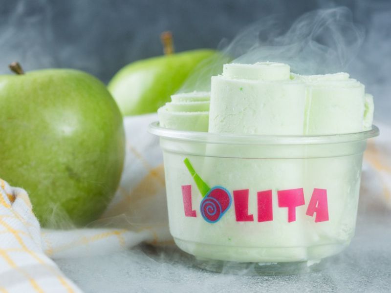 Green Apple Ice Cream