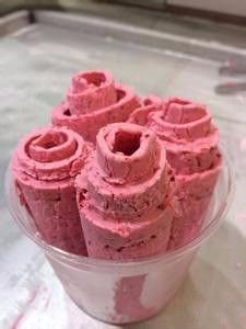 watermelon ice cream roll