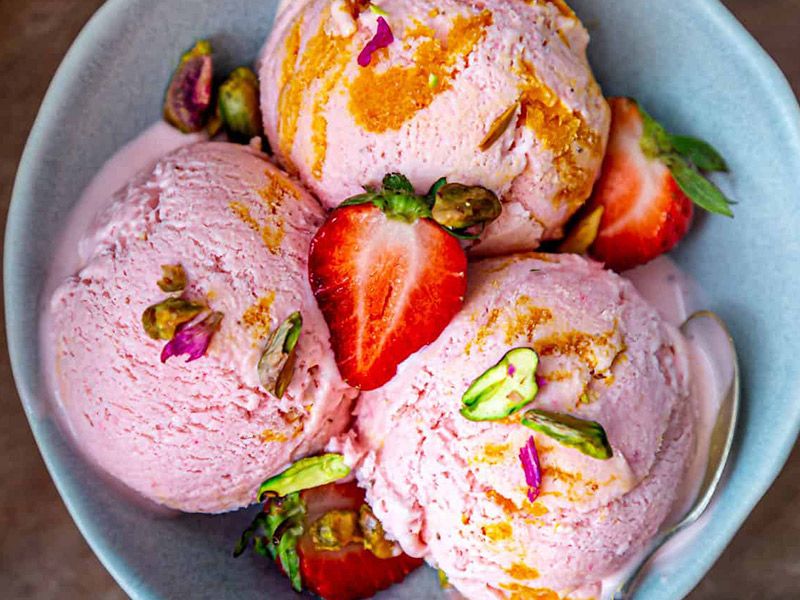 Strawberry Ice Cream