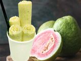 Guava Ice Cream Roll