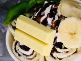 Banana Ice Cream Roll