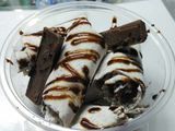 Kitkat Chocolate Ice Cream Roll