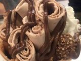 Hazelnut Ice Cream Roll
