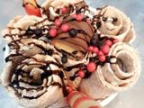 Kinder Chocolate Ice Cream Roll