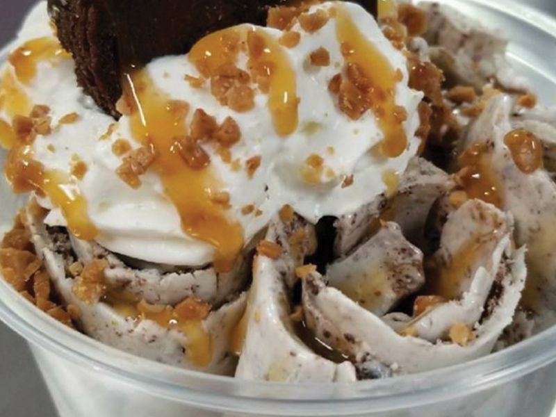Moka Ice Roll