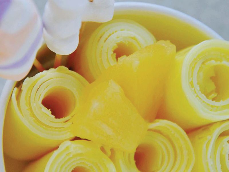 Pineapple Ice Roll