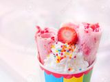 Strawberry Ice Cream Roll
