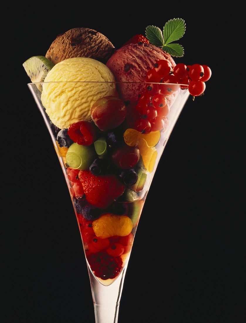 Fruit Salad Ice Cream