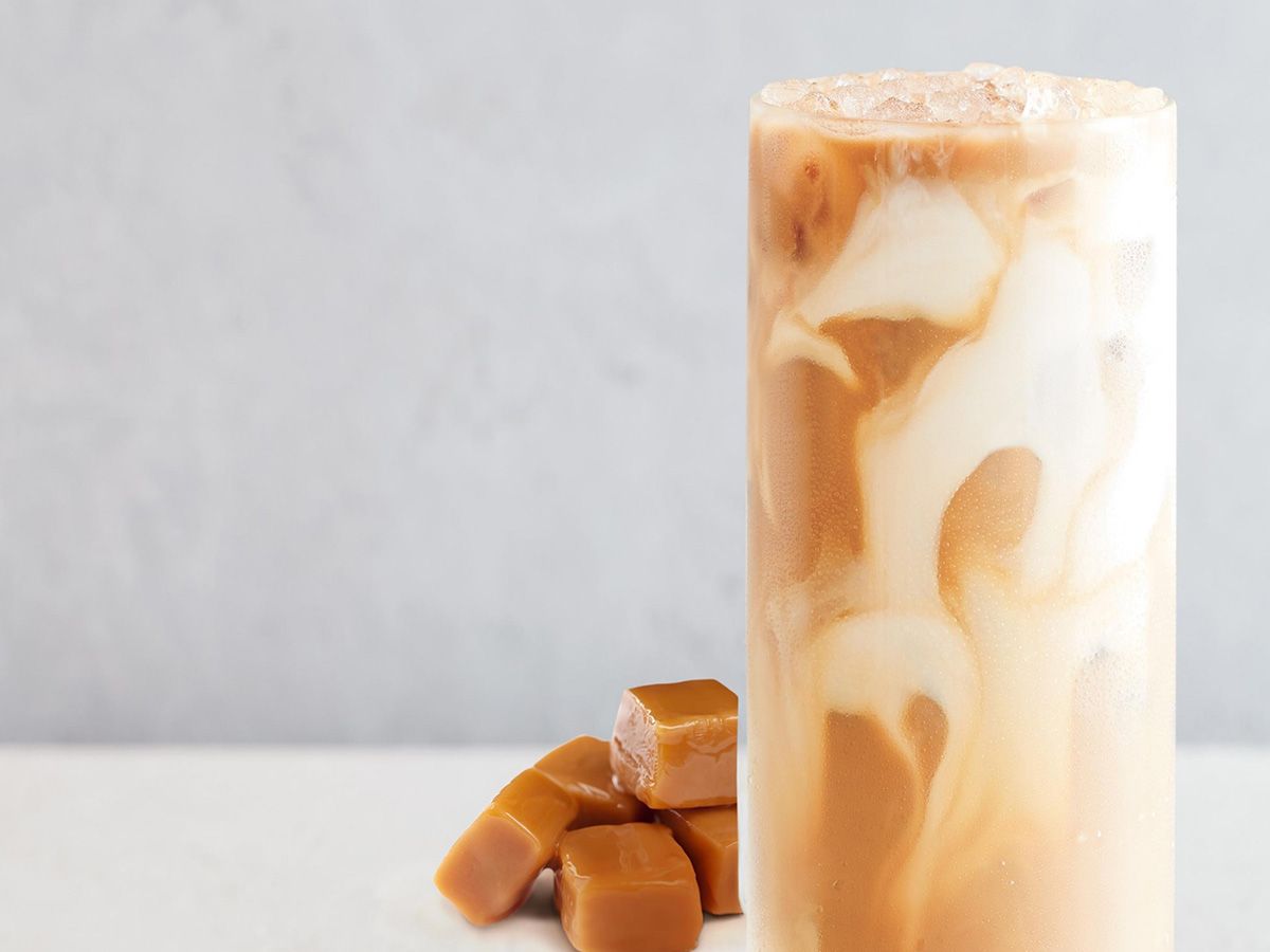 Iced Caramel Latte