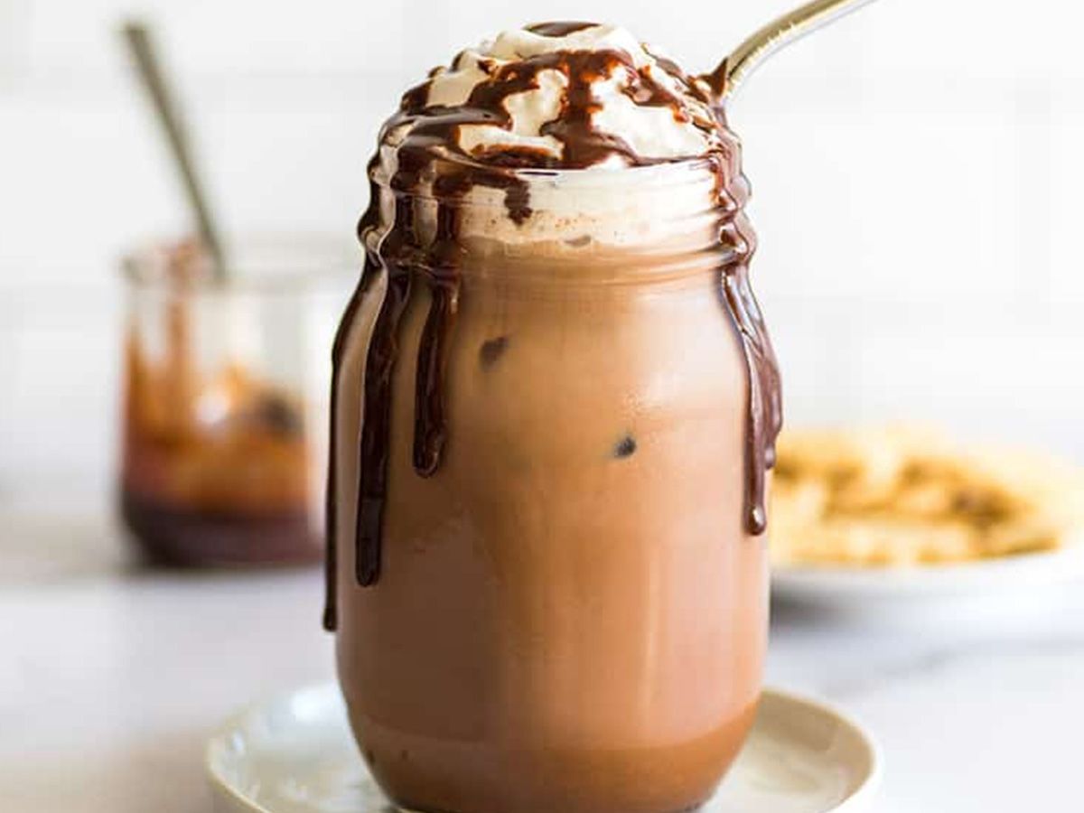 ICED chocolate mocha