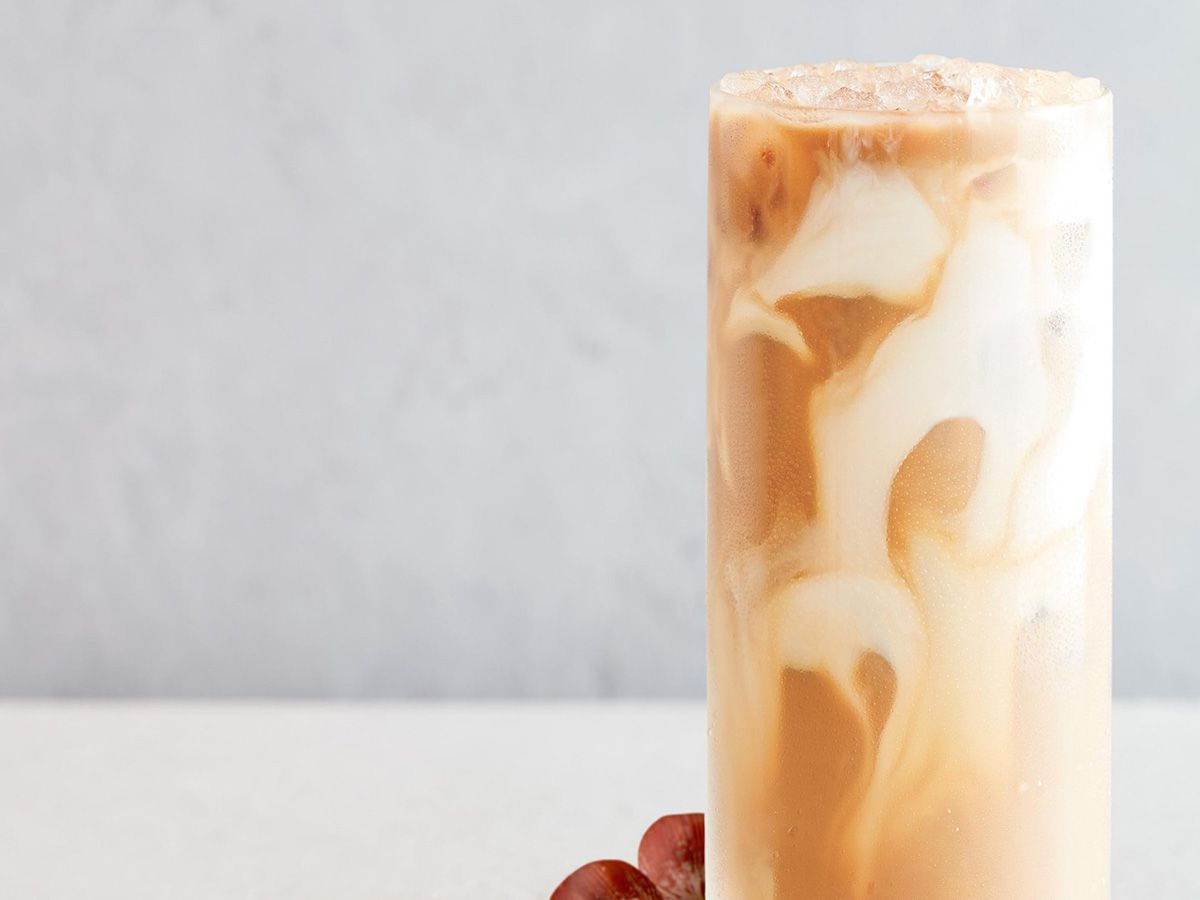 Iced Hazelnut Latte