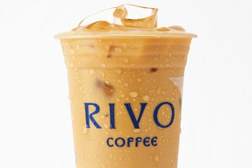 Iced Popcorn Caramel Latte