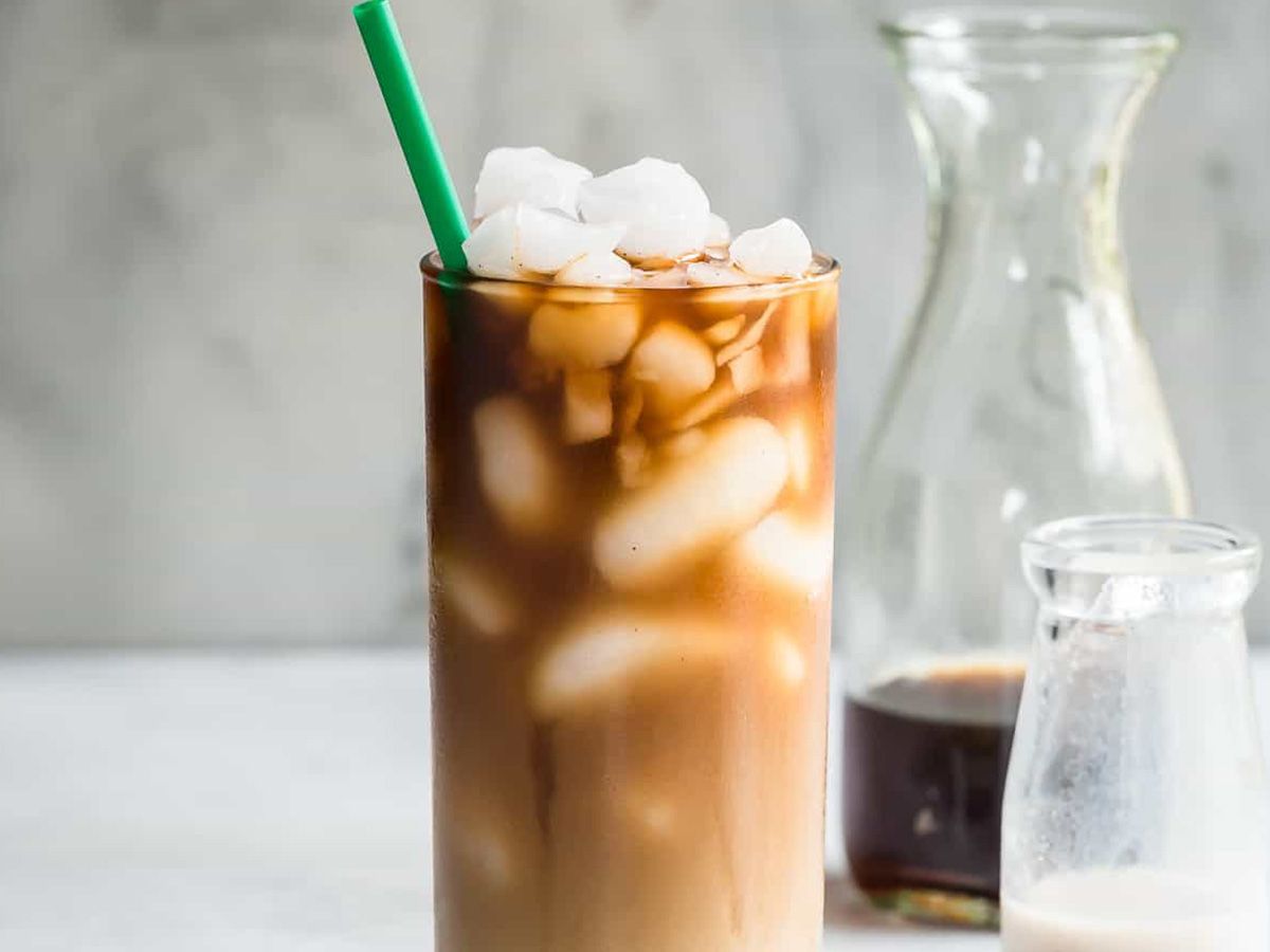 Iced coffee