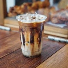 Iced Toffee Nut Latte Large