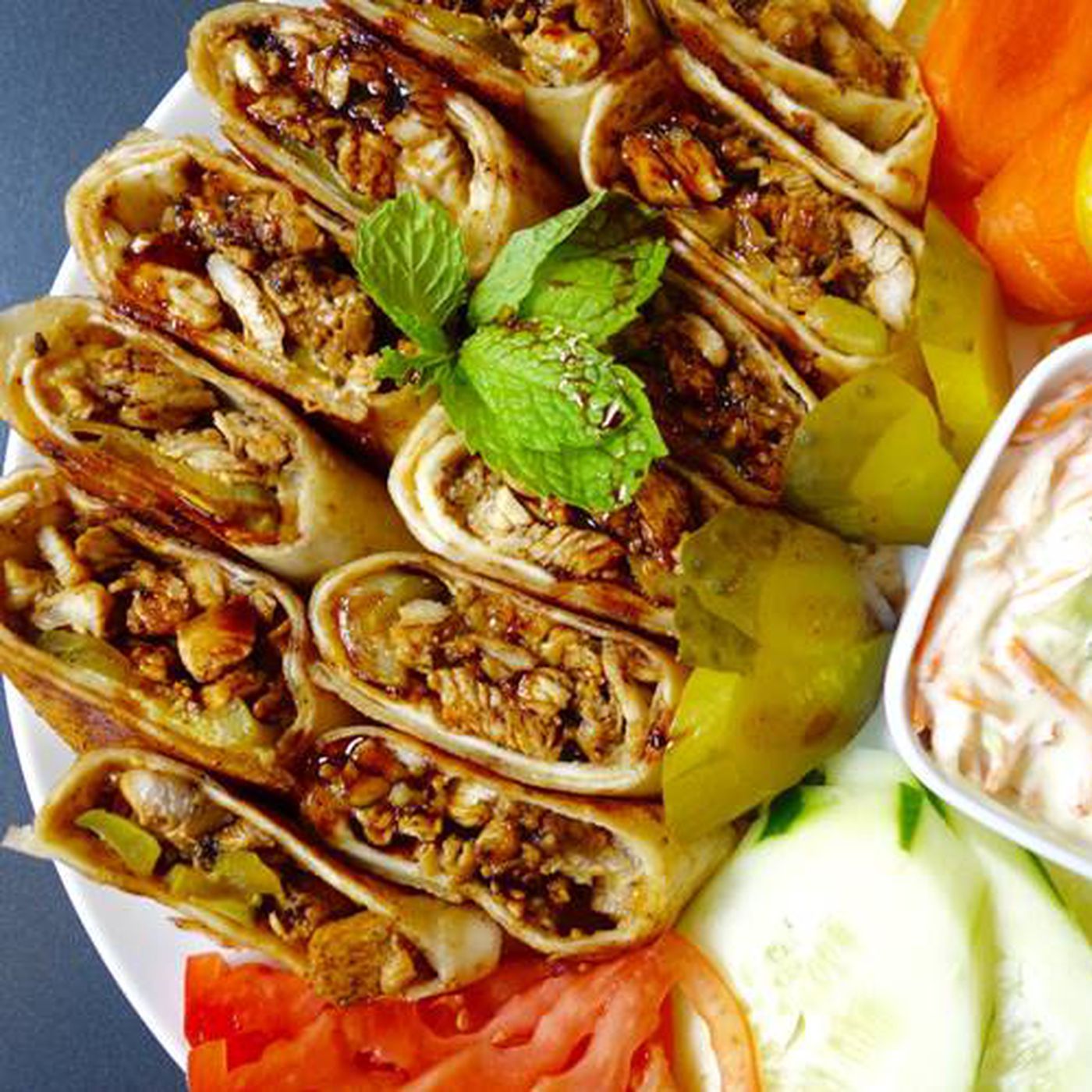 French Fries Chicken Shawarma