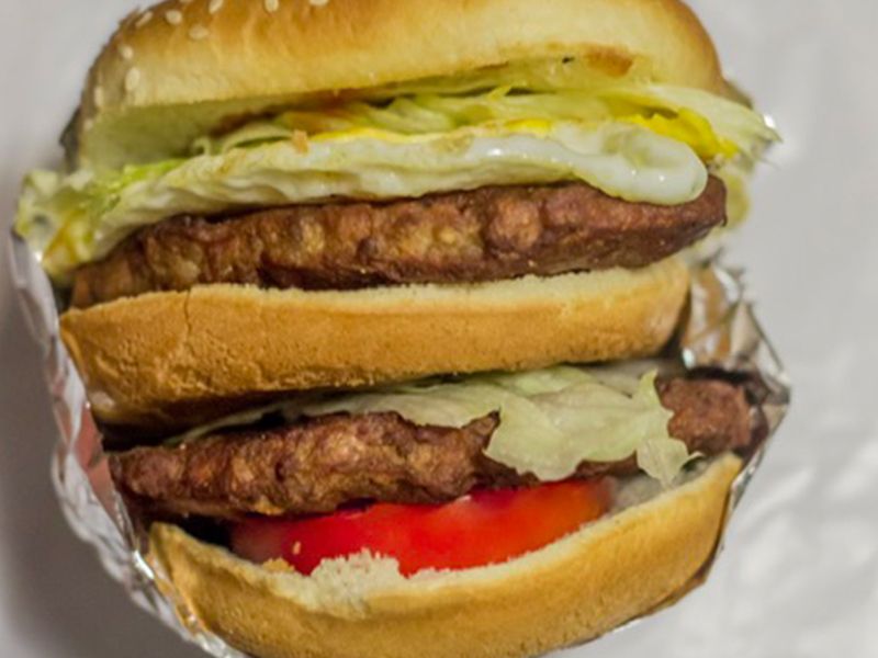 Double Beef Burger Sandwich