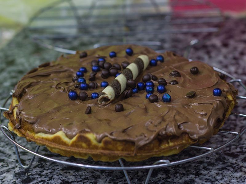 Nutella Chocolate Waffle
