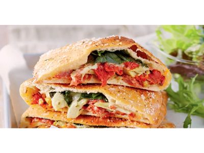 Salami Calzone
