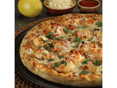 Shrimp Oriental Pizza