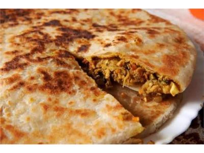 Chicken Shawerma Pie
