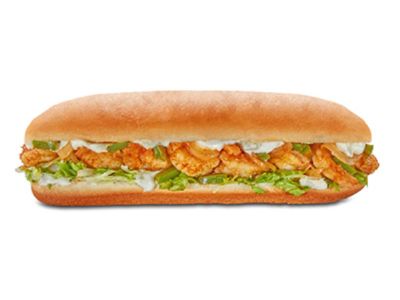 Shrimp Fajita Sandwich