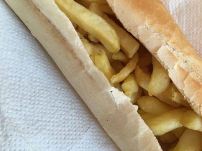 Baladi French Fries Sandwich French Bread