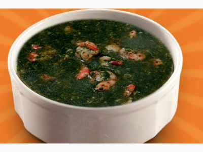 Molokhia With Shrimp