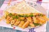 Fried chicken crepe