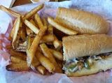 French Fries Cheese Sandwich