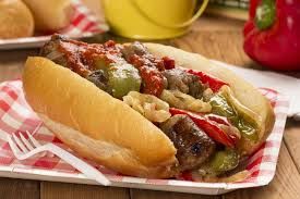 Grilled Sausage Sandwich