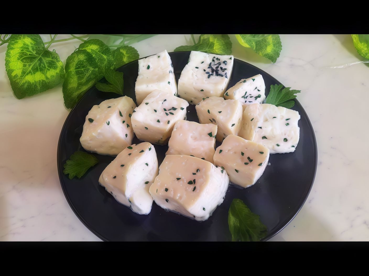 shami cheese plate, five pieces