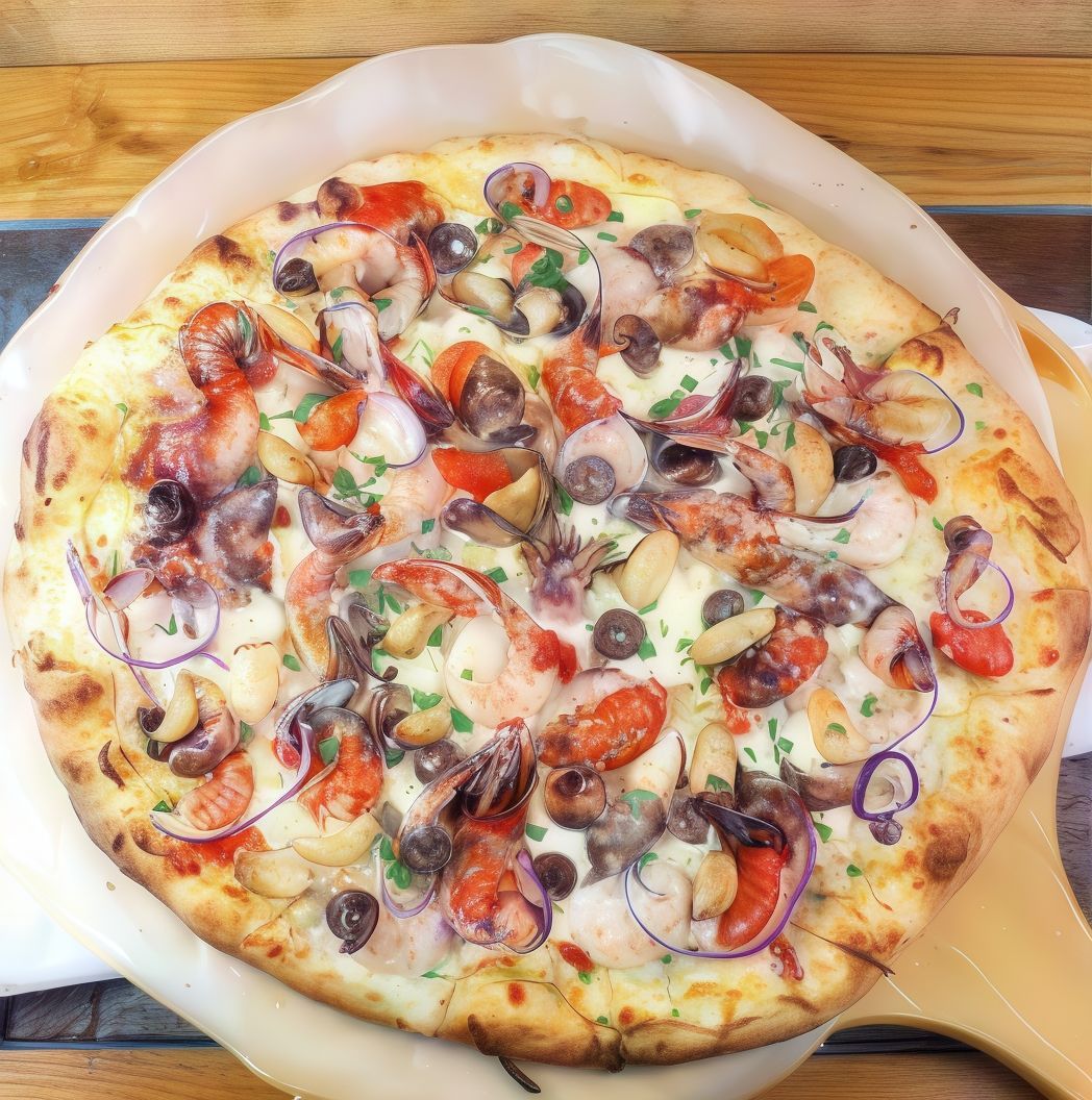 Seafood Pizza